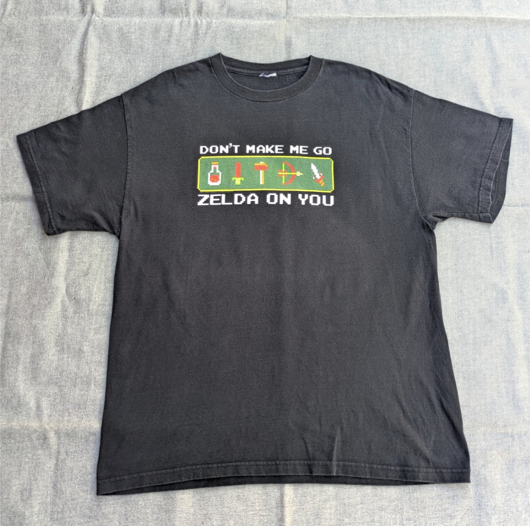 ZELDA ゼルダの伝説 print tee 小岩店