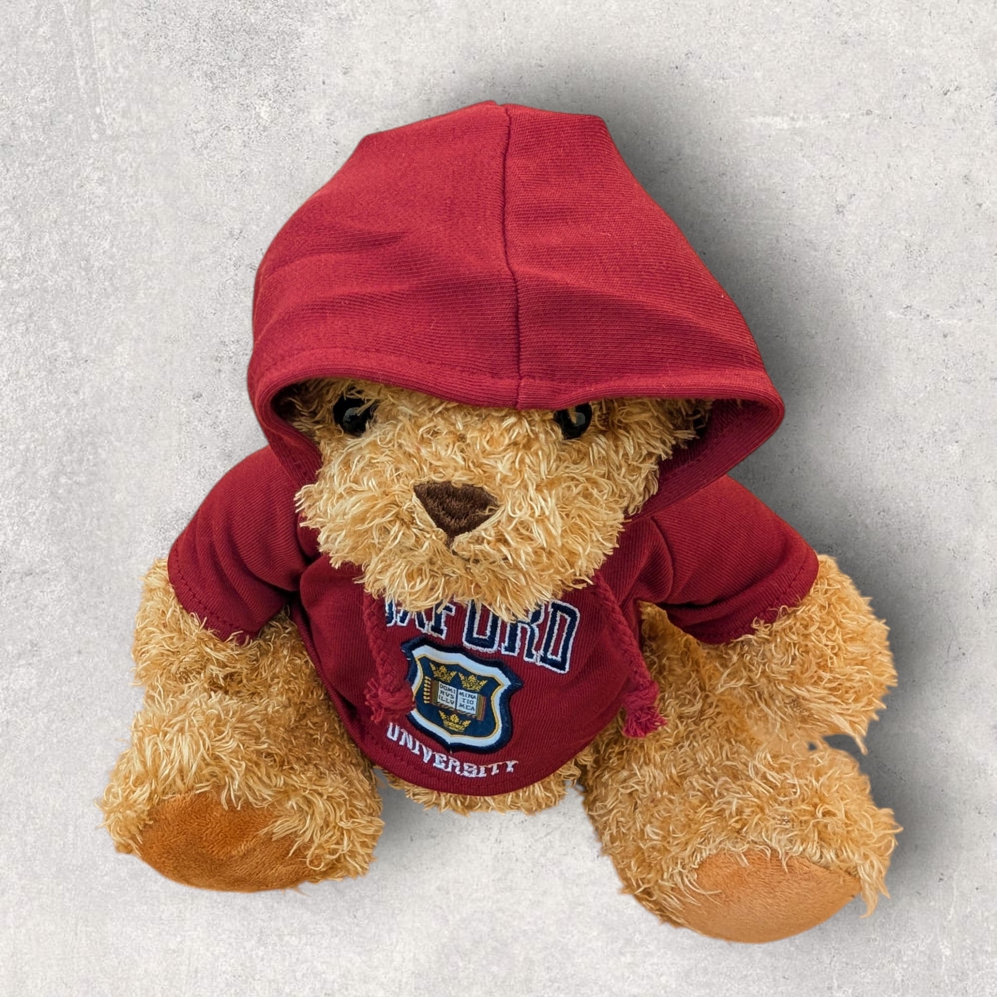 レア☆入手困難☆英国王室御用達☆ハルシオンデイズ☆1993年イヤーオブテディ オックスフォード大学ベア REDパーカー Elgate Products 90406