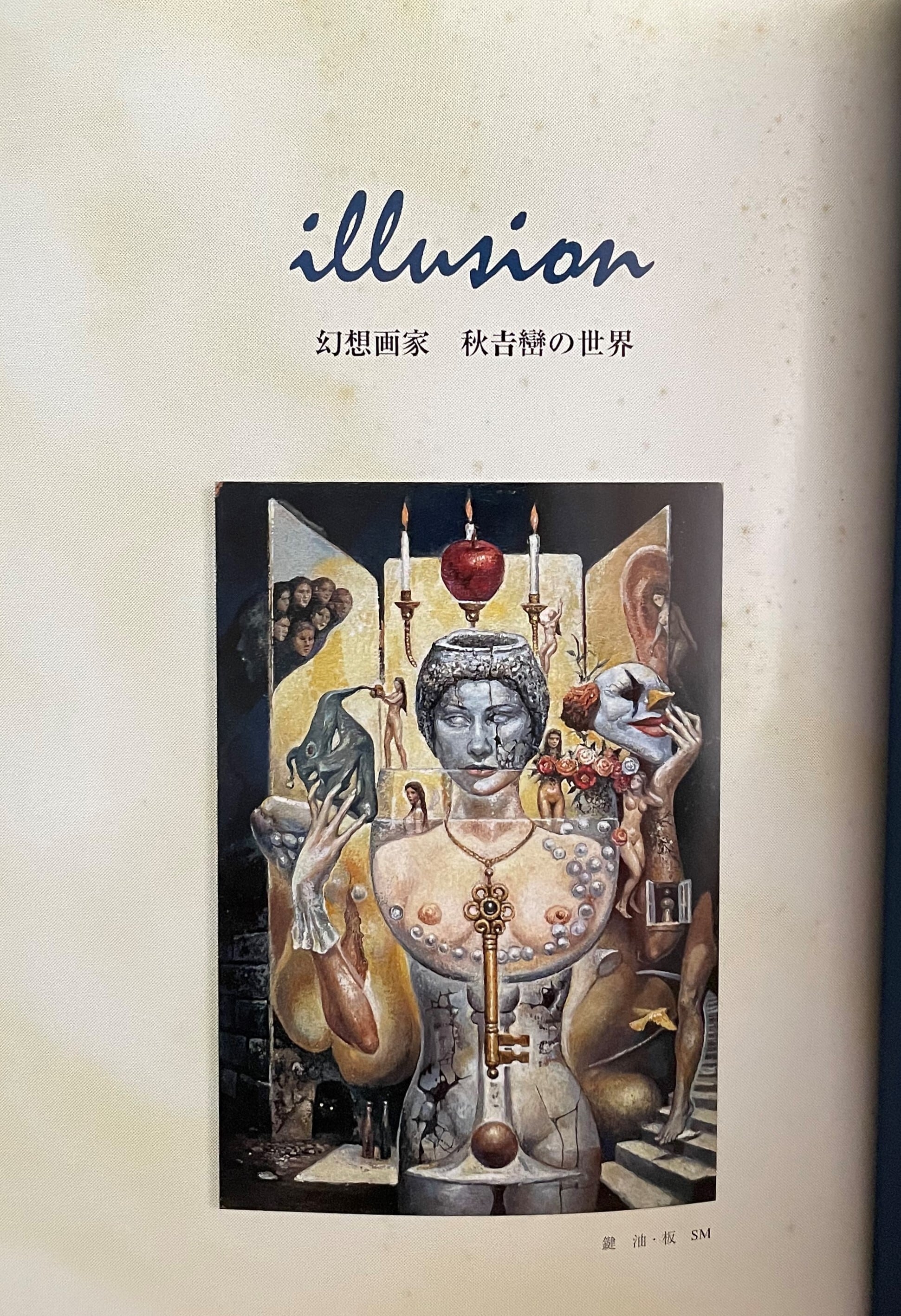 illusion 幻想画家 秋吉巒の世界 | ART BASE 山田書店