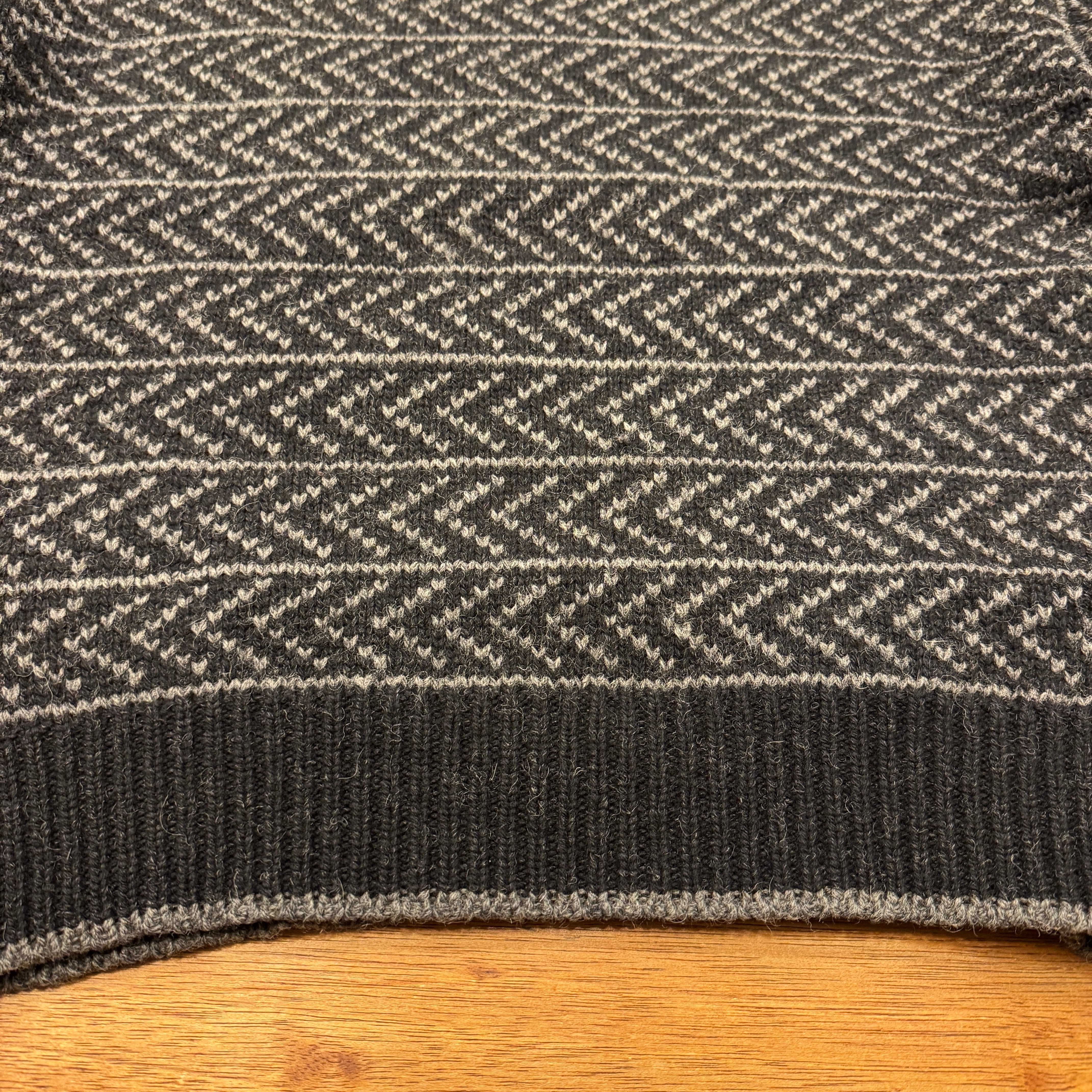 1990s OLD GAP WOOL BORDER SWEATER ⑧ | safarionline