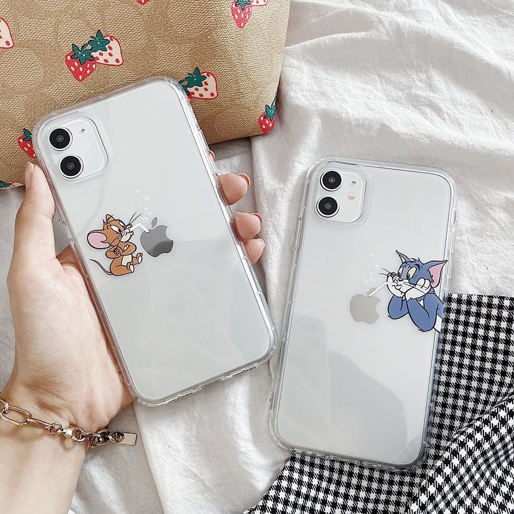 トムとジェリーソフトケース☆iPhone11/ 12 / 13 / 13pro / 13mini