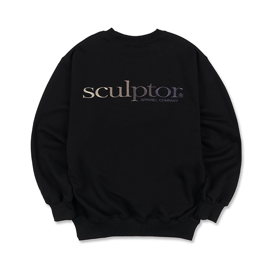 SCULPTOR APPAREL ブラック トレーナー SCULPTOR APPAREL 黒 トレーナー