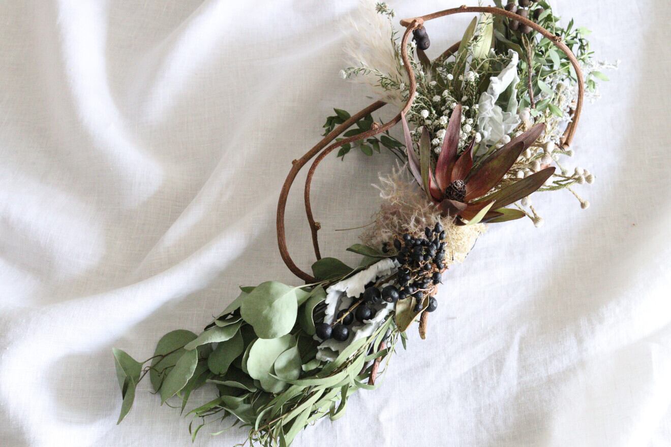 増田由希子 スワッグオブジェ風 大