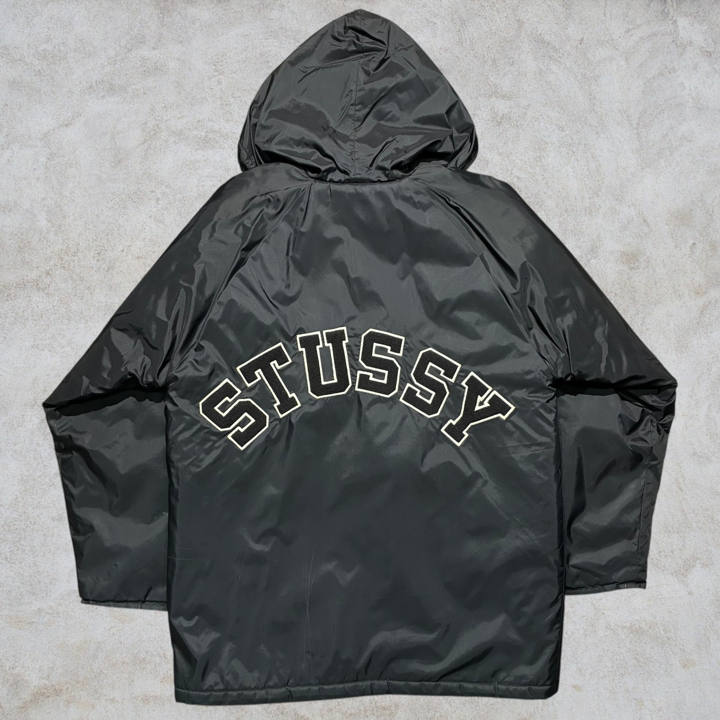 【超希少】Old Stussy kashiwa chapter 柏 日本製 Takaya Hioki(タカヤヒオキ)のOLD STUSSY REMAKE HOODIE FRONT-1