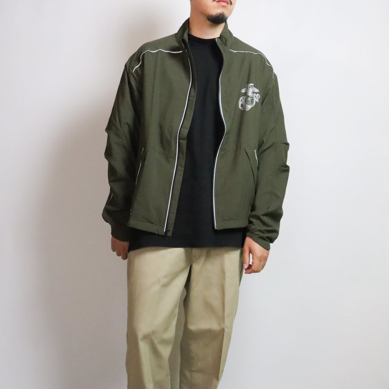 DEAD STOCK】USMC RUNNING JACKET NB製 米軍 海兵隊 ランニング