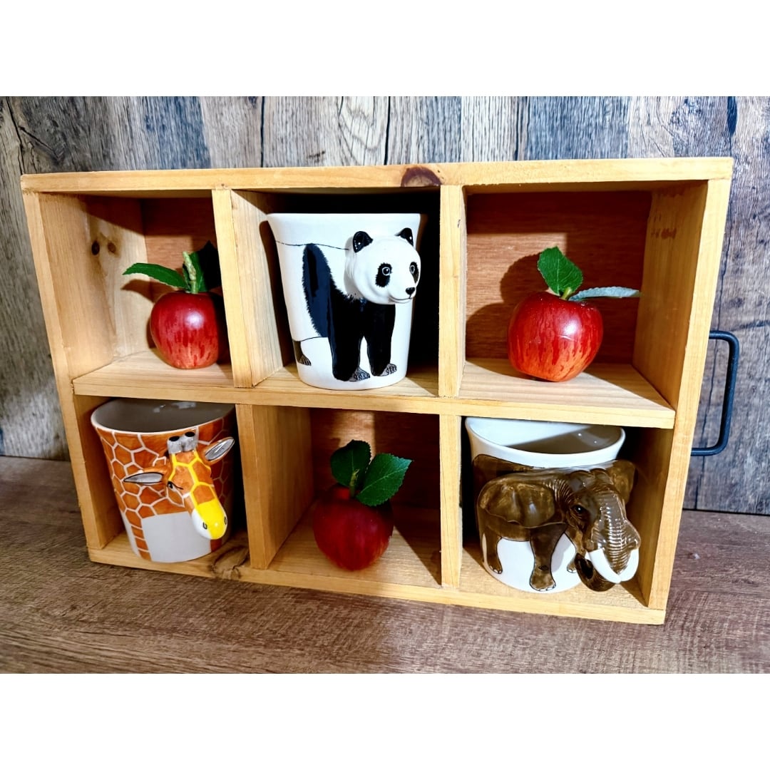 パンダのお顔マグカップ【キッチン雑貨/Brounie1】パンダ/ぱんだ