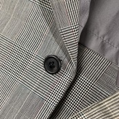 上下 J.PRESS ジェイプレス セットアップ グレンチェック テーラードジャケット スラックス スーツ M~L程度/メンズ