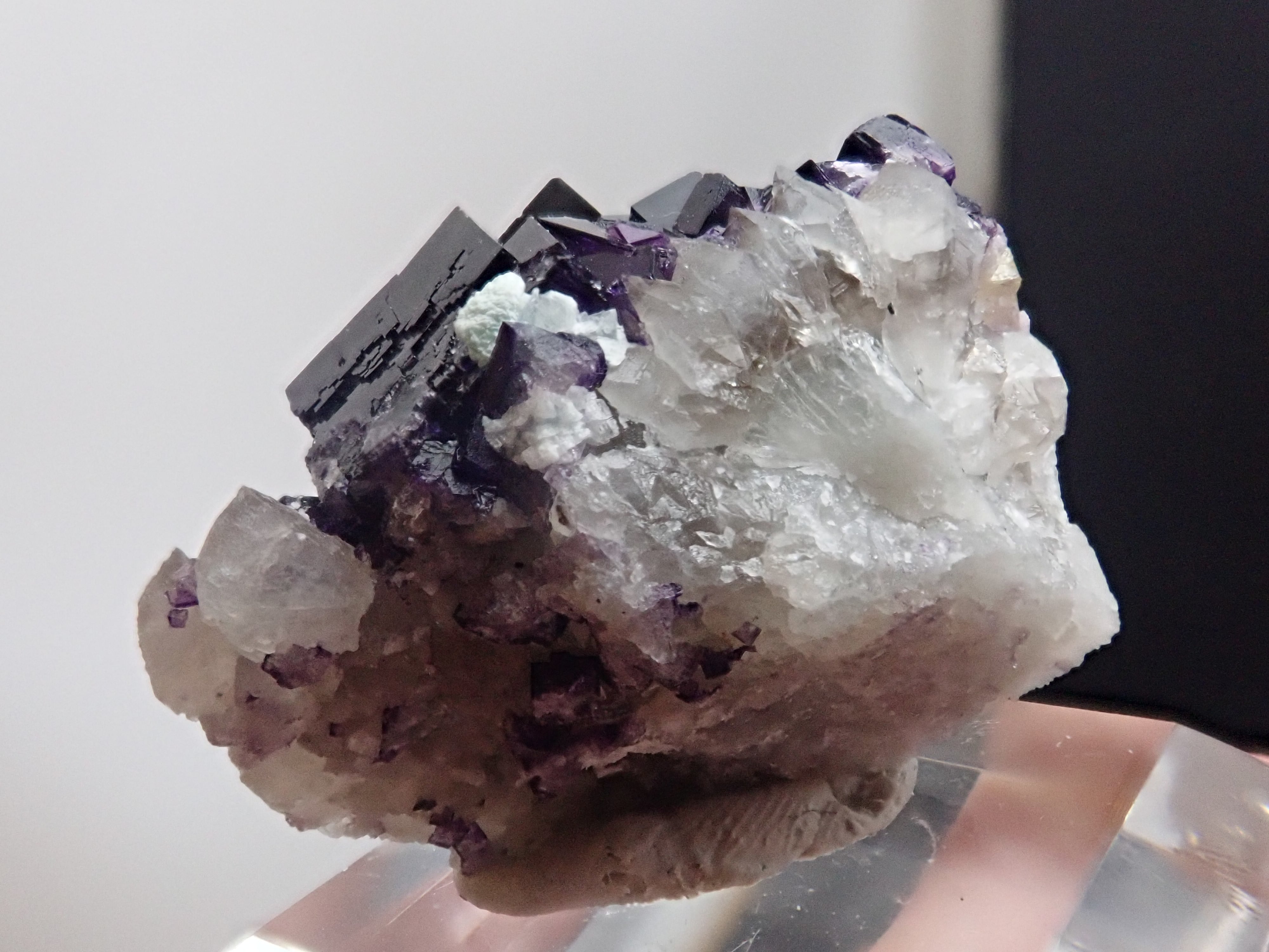 希少産地】St Johannes Mine ブラックフローライト 蛍石 原石 標本
