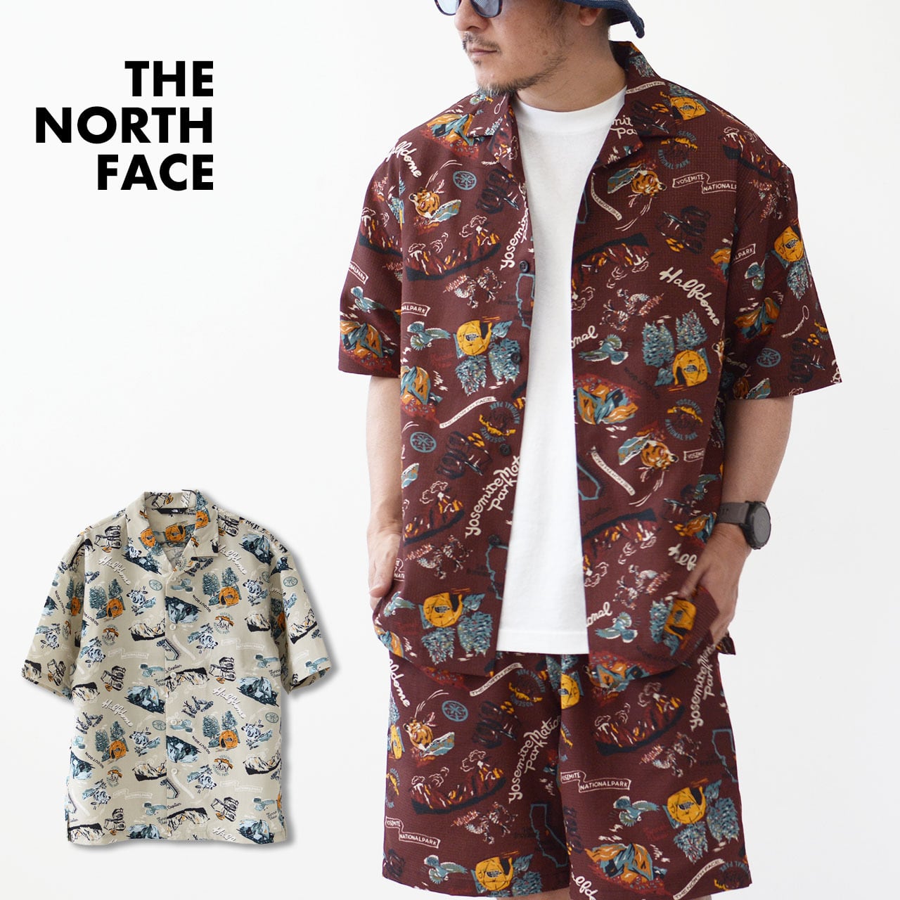 THE NORTH FACE [ザ ノースフェイス正規代理店] S/S Aloha Vent Shirt 