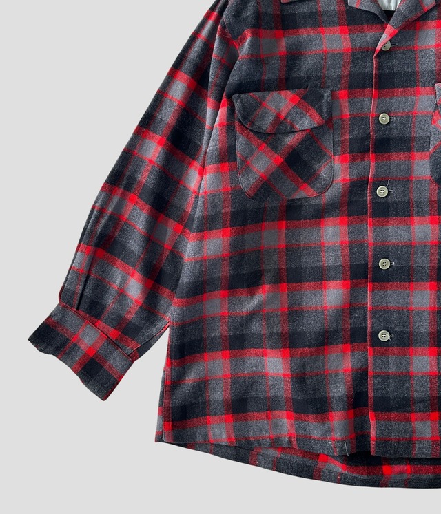-Pendleton- Vintage 50s M Board Shirt made in USA