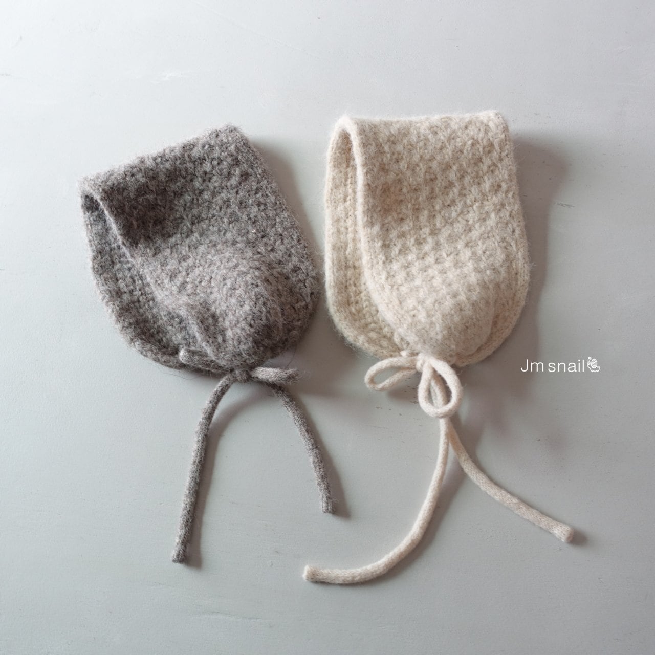 «予約»«jm snail» ウールニットボンネット 2colors