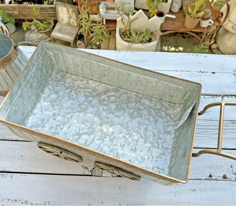 アンティーク調 ルアン カート / おしゃれ かわいい ガーデニング