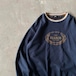 X-LARGE / embroidery ringer sweat size L