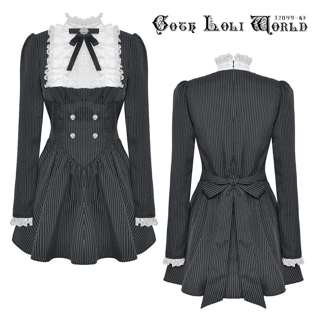 即納/送料無料】DW1031 ロリータ リボン ミニワンピース ファッション