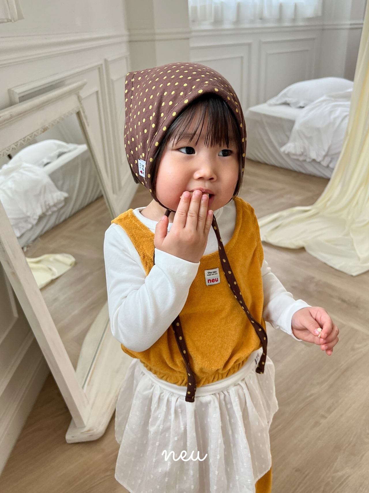 韓国子供服 / 26Autumn / 〖取寄〗neu / ココバンダナ / ユニセックス / キッズ服 *FREE *