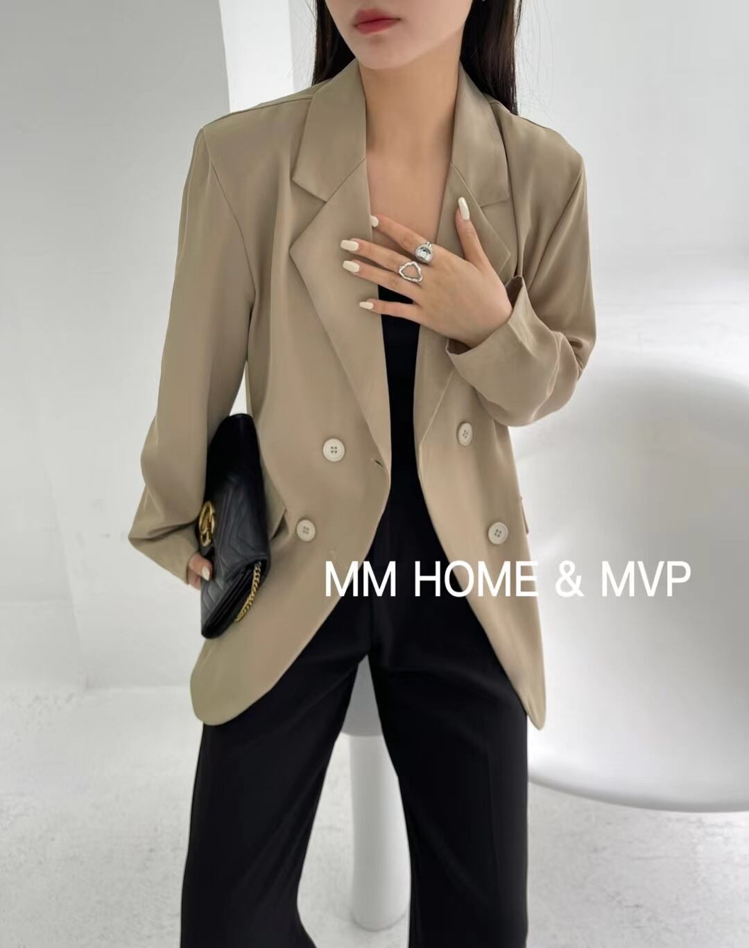 ダブルボタンジャケット　AJ42441-686