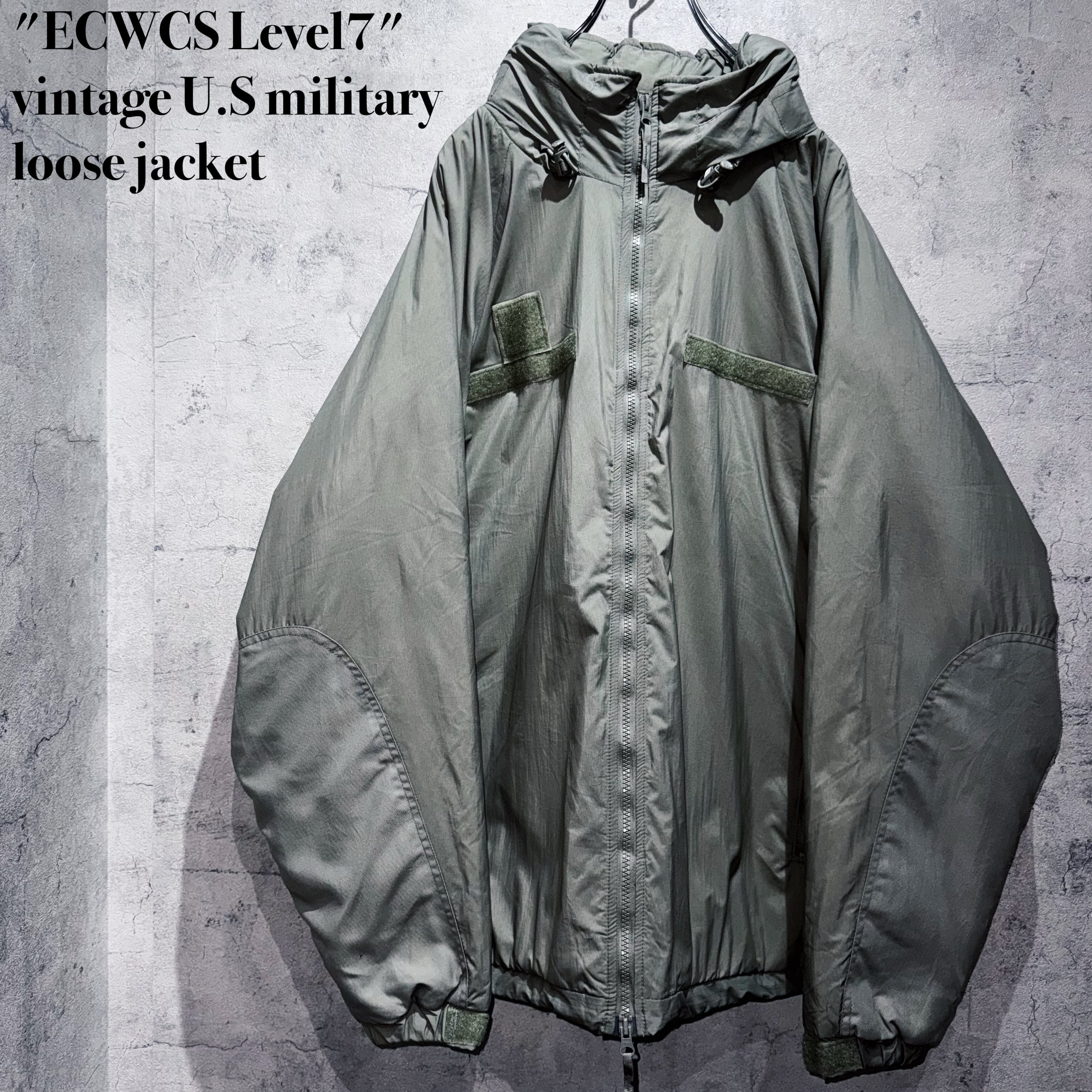 "ECWCS Level7"vintage U.S military loose jacket