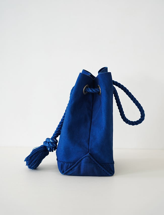 TEMBEA : GAME POUCH / BOTANICAL : LT-INDIGO | aulico