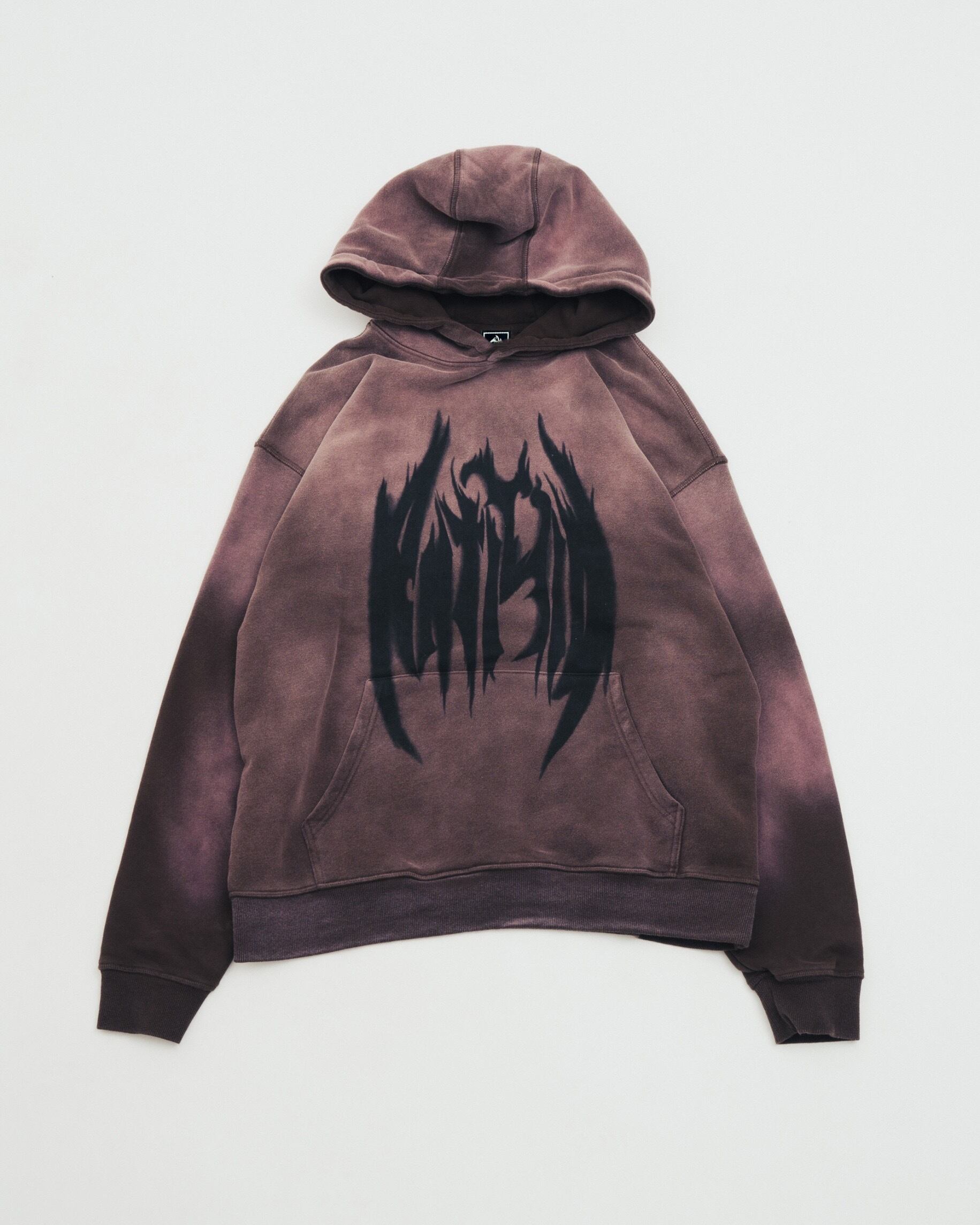 ANTIMID PIGMENT LOGO HOODIE