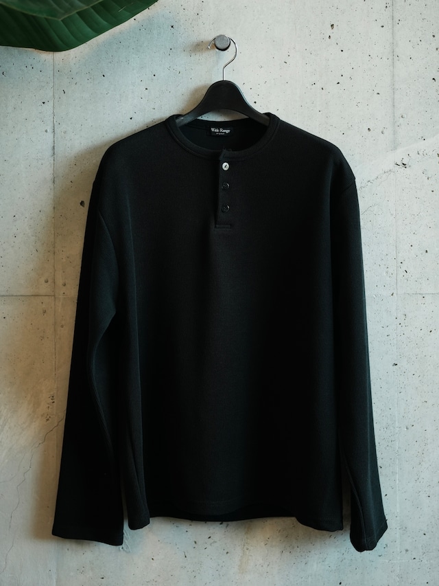 リブヘンリーネック【長袖Tシャツ】WR original