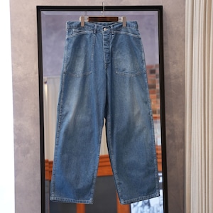 MAATEE&SONS (マーティーアンドサンズ) 24SS "MILITARY DENIM VWASH" -FADE INDIGO-