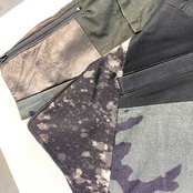 【rd11】再構築 レザー×ミリタリーライダースジャケット LEATHER ×military MIX RIDERS JACKET