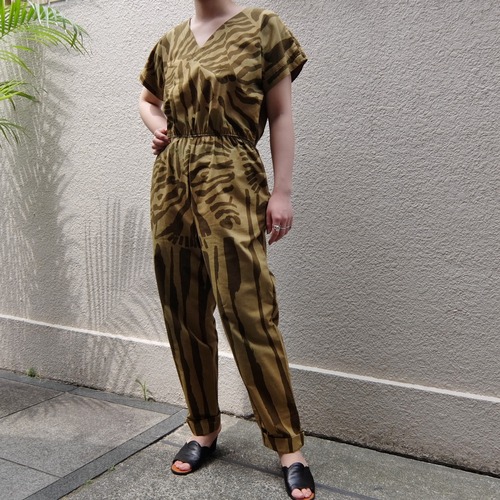 "FENNO SPORT" Zebra pattern all in one／"フエノ スポーツ"ゼブラ柄 オールインワン