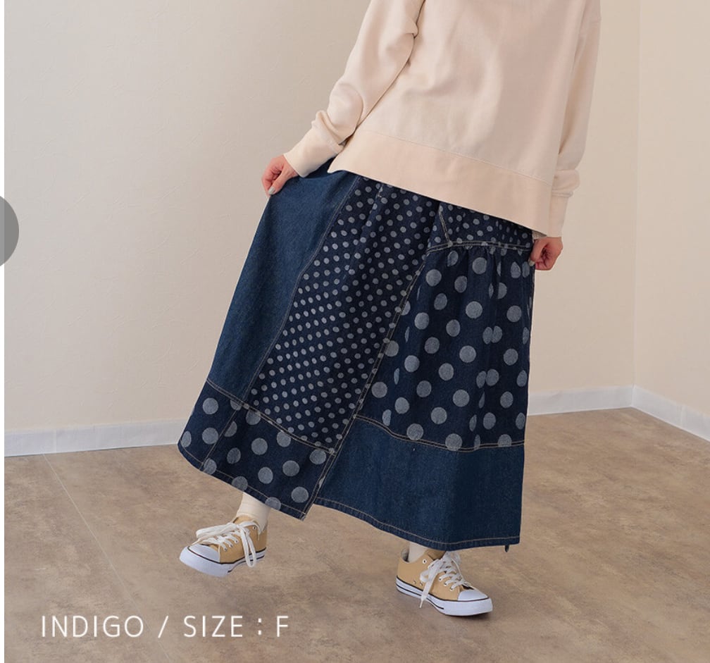 ドットJQD.MIX デニムスカート