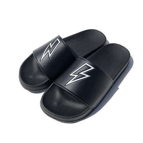 BOLT OUTLINE SANDAL / BLACK