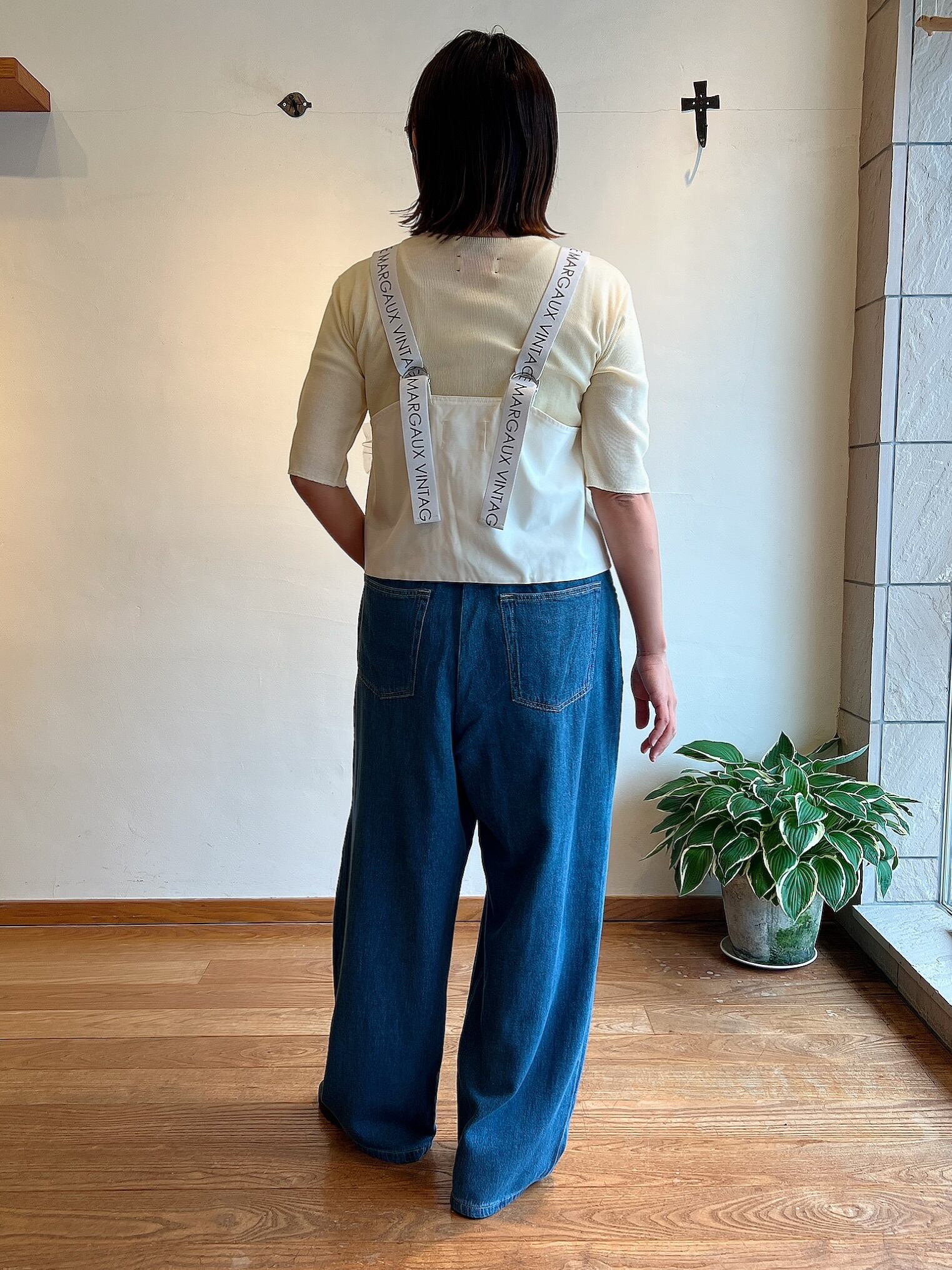 MARGAUX VINTAGE / フリルショートビスチェ | anouk