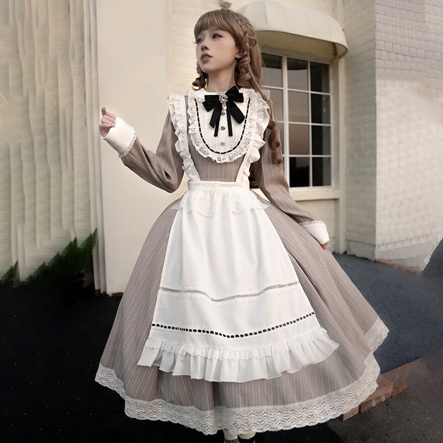 メイド服 ヴィクトリアン クラシカルメイド服 正統派 英国風 レトロ