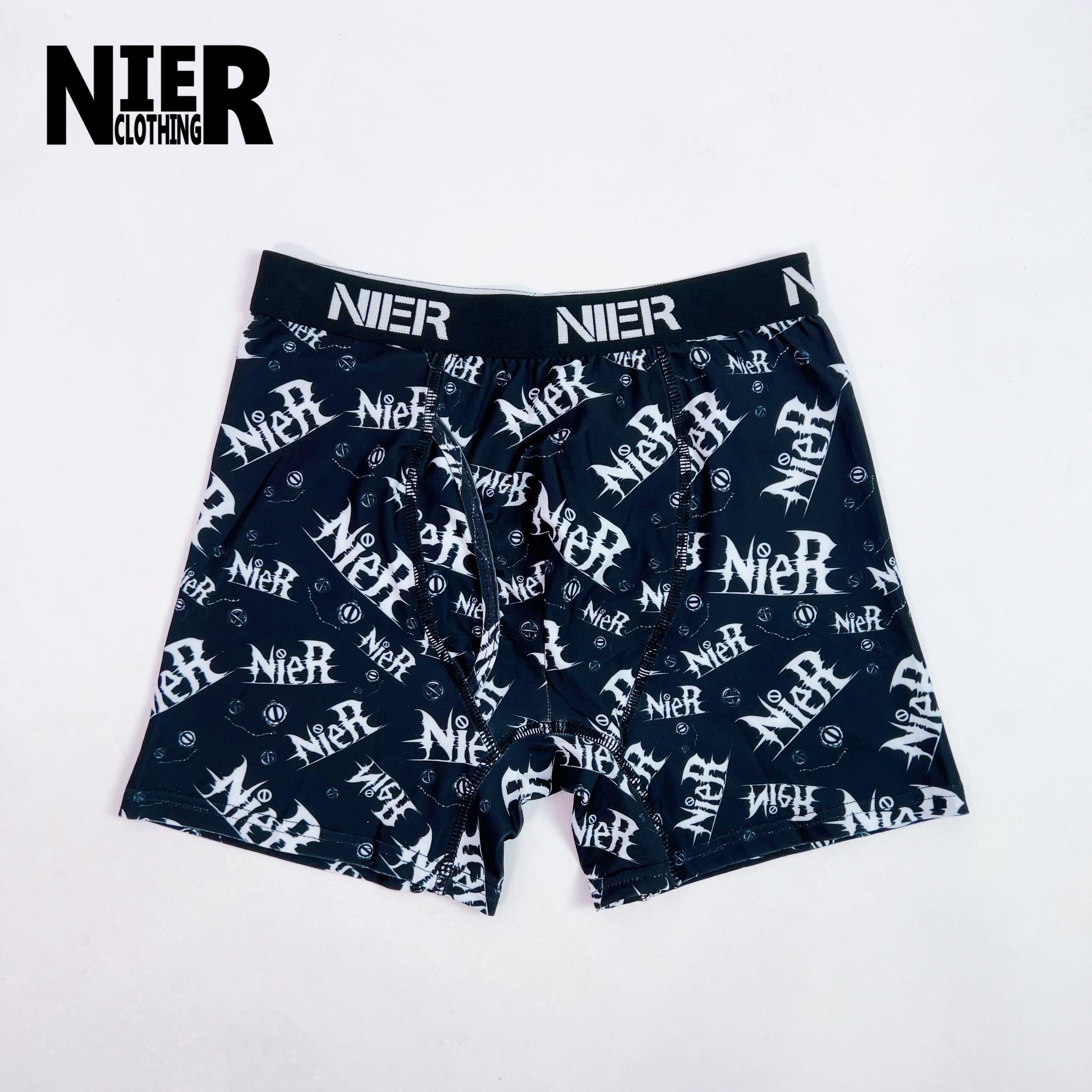 メンズボクサーパンツ【NieR LOGO】 | NIER CLOTHING powered by BASE