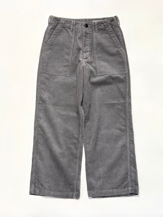 ORDINARY FITS・CORDUROY FATIGUE PANTS・GRY　PT023