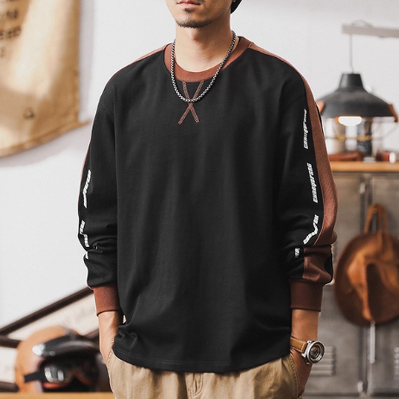 ヘリテージスタイルロングTシャツ 10203