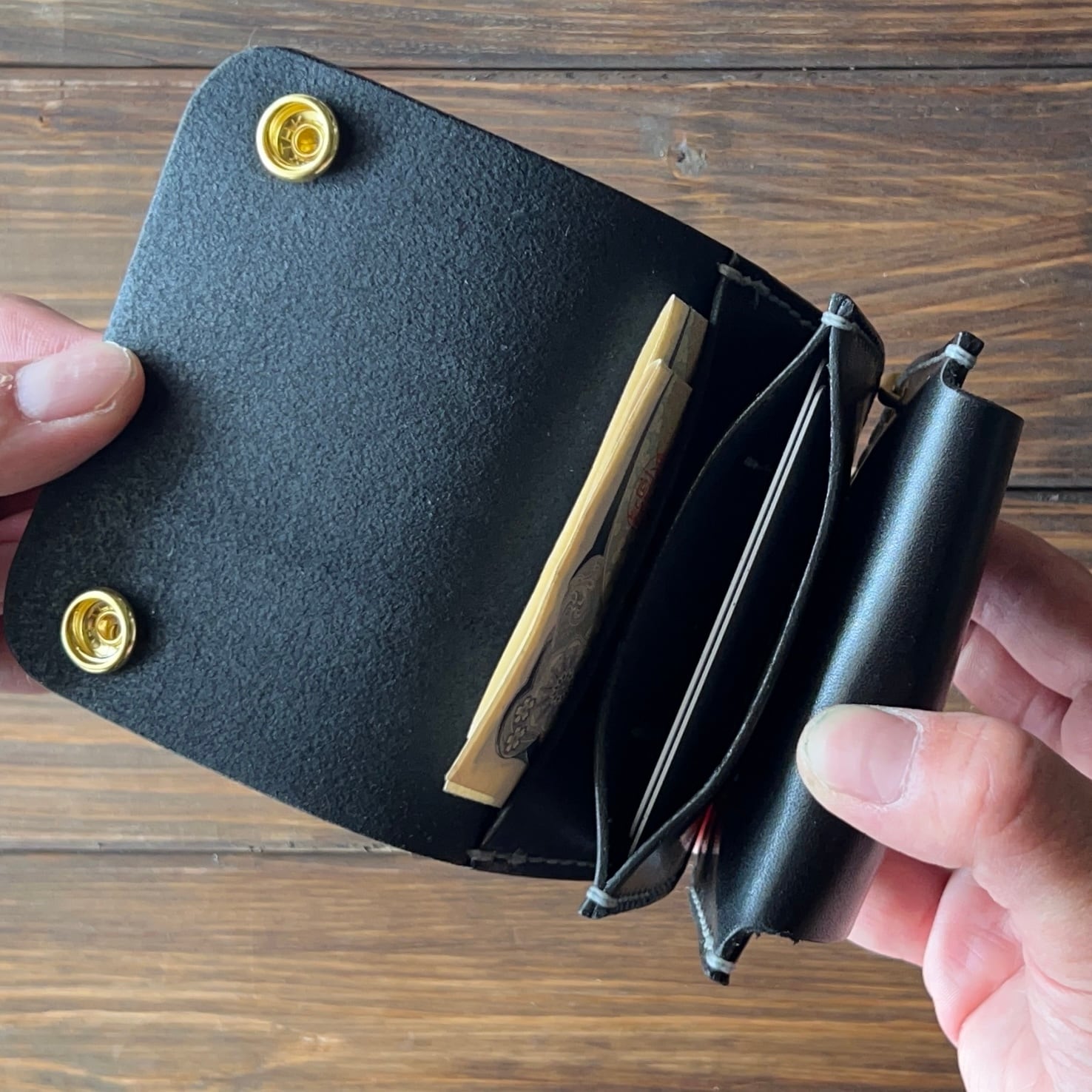 カスタムオーダー Trucker Wallet-00】 | yc_leather.craft