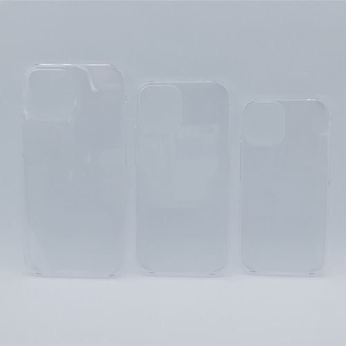 【iPhone12シリーズ追加】【補助アイテム】【手帳マルチケース用】透明iPhoneケース