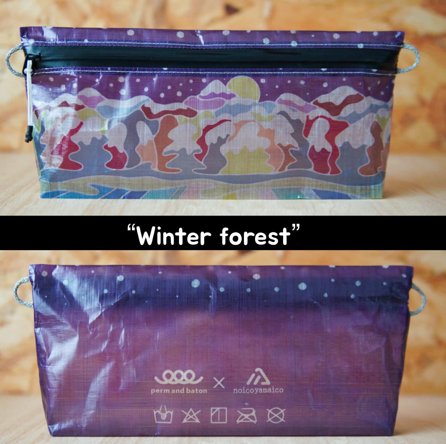 冬限定】perm and baton × noicoyamaico Backpacker's pouch