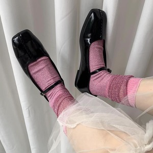 French Retro Design Ballet Shoes <3colors>
