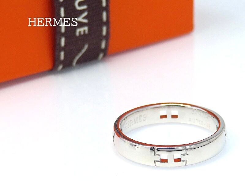 エルメス ヘラクレス ブレスレット #18 Au750 (K18YG) レディース HERMES [美品]  【ジュエリー】