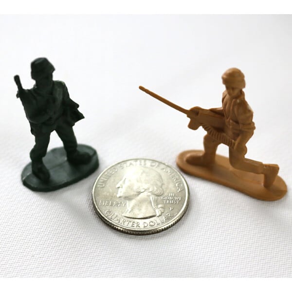 レトロ ミニチュア ソルジャー 60pcs | アメリカン雑貨 プラウドワークス