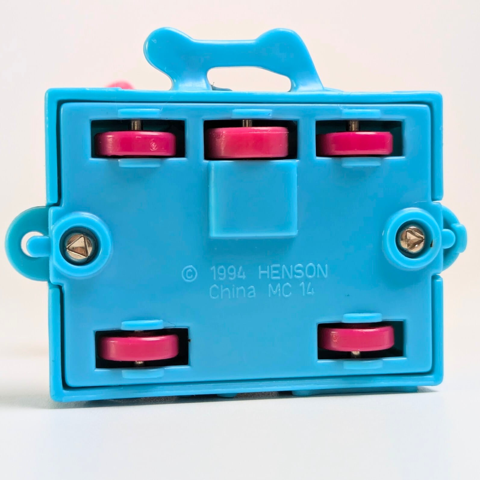 ☆VINTAGE JUNK 1994☆【 McDonald's / マクドナルド 】『 Happy Birthday Train ( ハッピーバースデー・トレイン ) / マペット ベビーズ / カーミット&ミス・ピギー 』McDonald's Happy Meal Toy ハッピーミールトイ 〚アメリカン雑貨 アメトイ〛