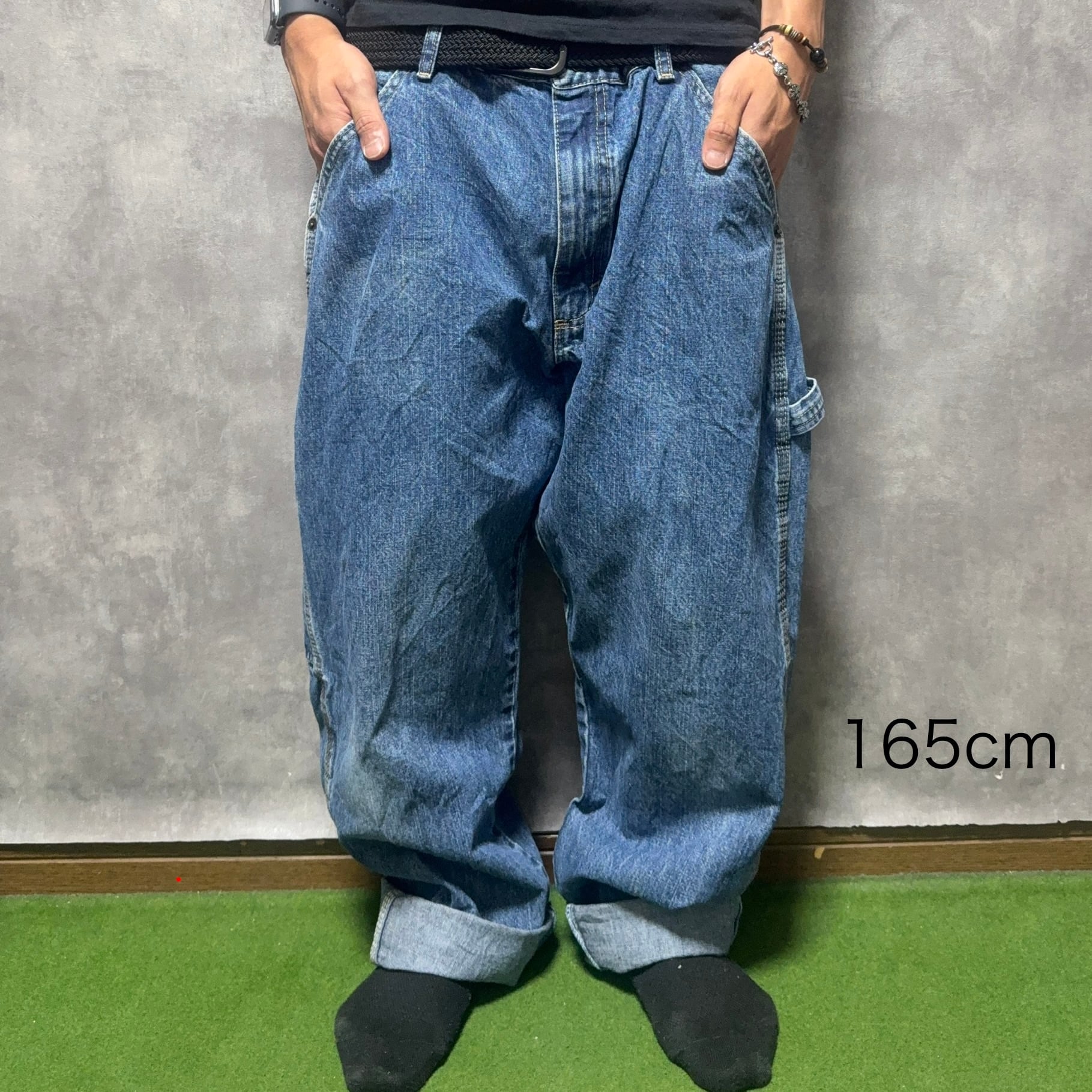 W38×L32#裾上げ済み】JOS.&.BANK 太畝コーデュロイパンツ ツータック
