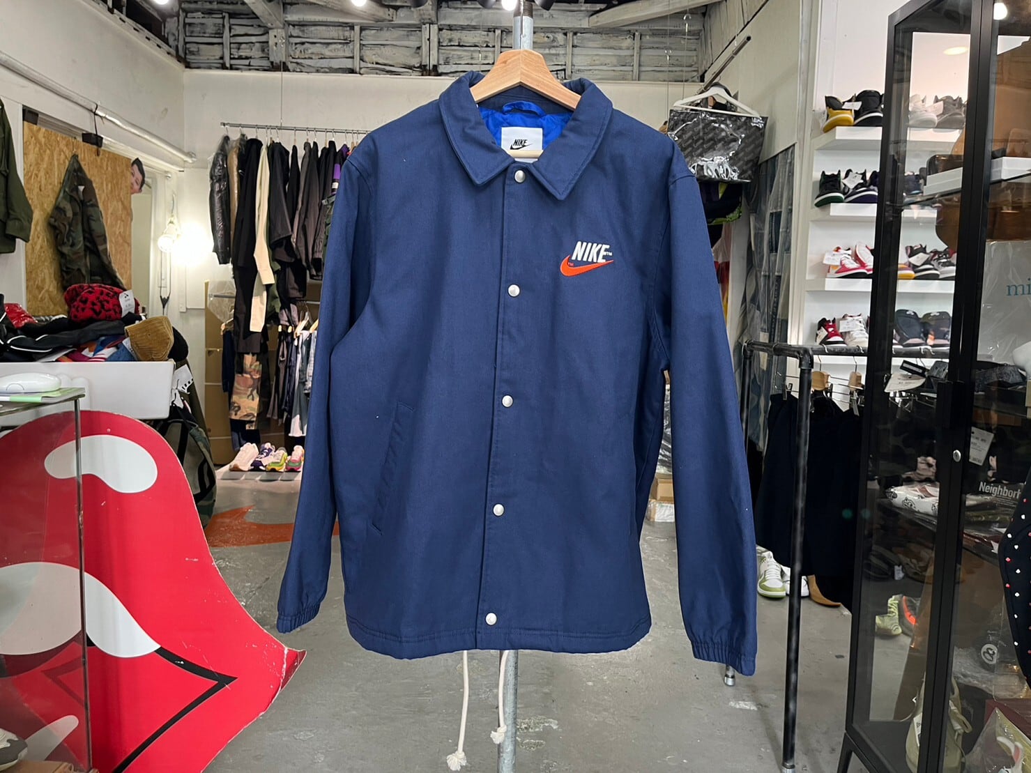 XXL NIKE AS NSW NIKE TREND WC 1 TREND CAPSULE JACKET NAVY トレンド ...