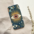 受注生産 iPhoneケース 星空のアイシンボル｜お守り風 TALM002A