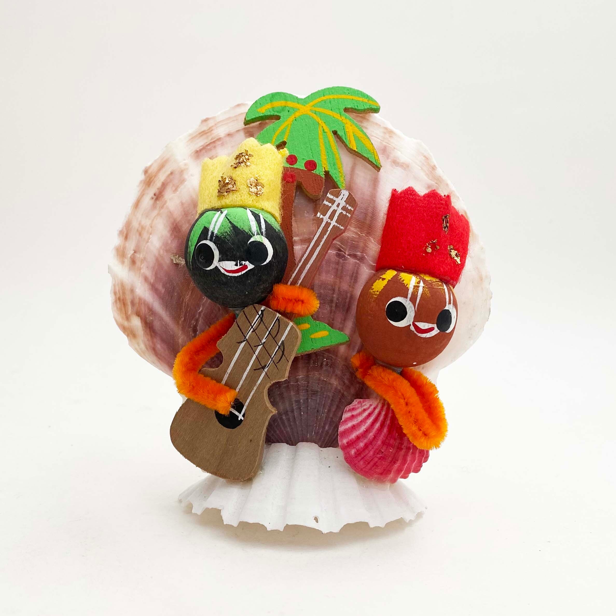 貝人形 南国夫婦（デッドストック）