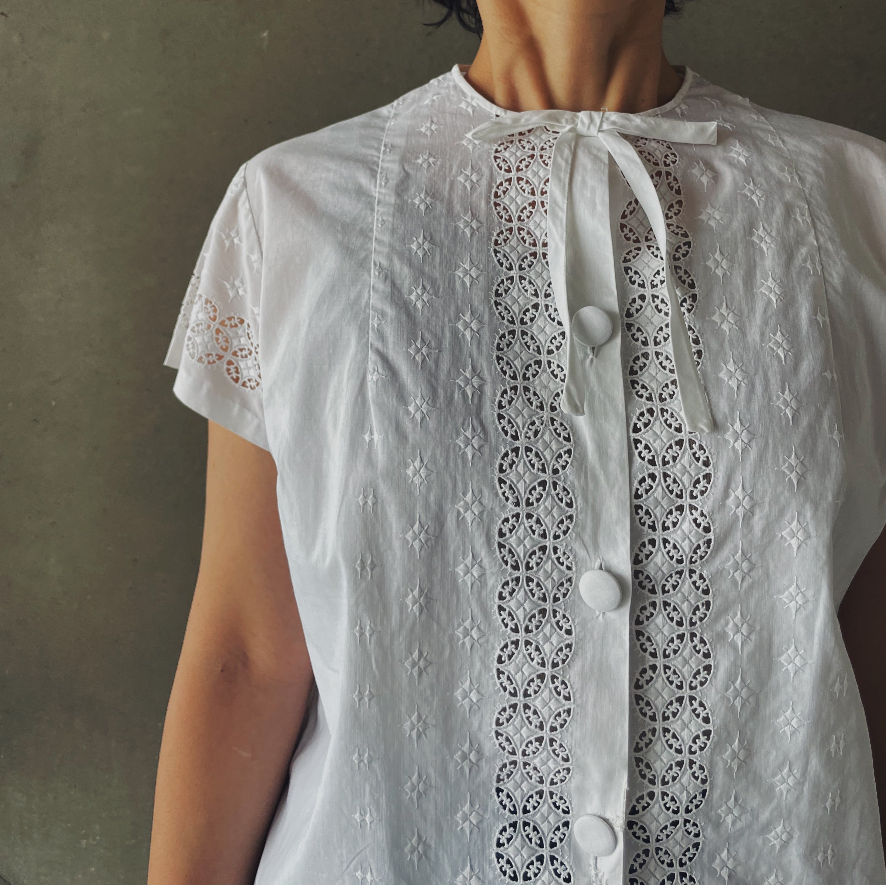 France vintage blouse | sashiiro