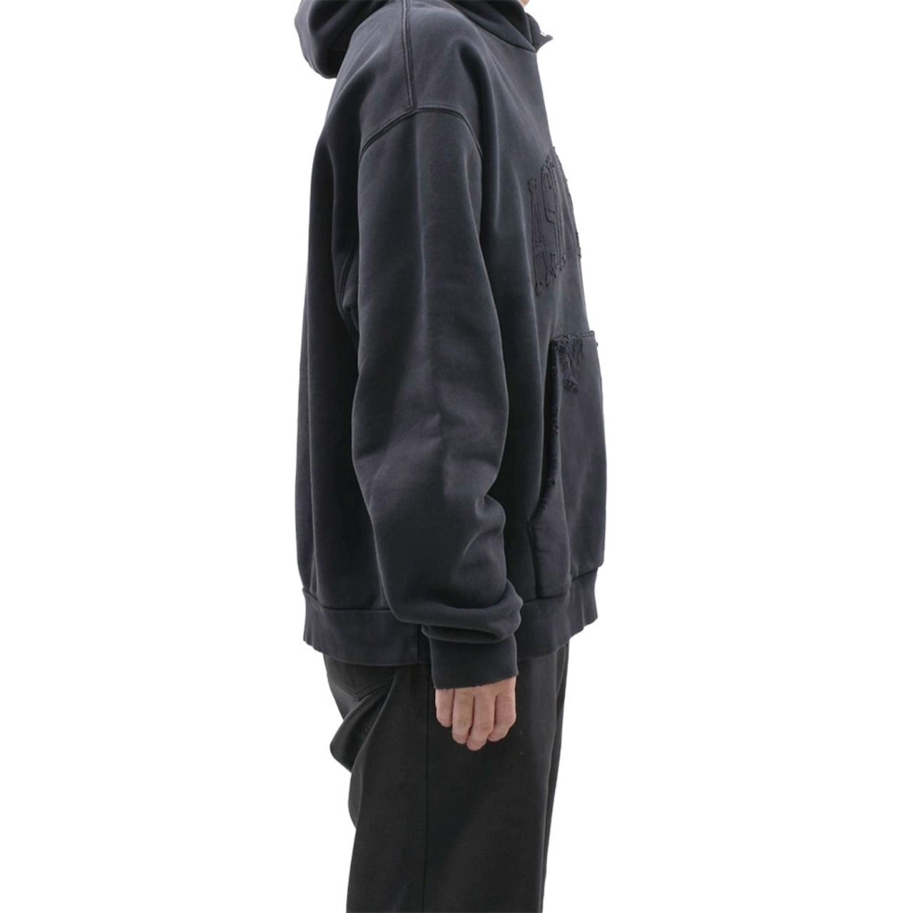 【ASKYURSELF】VINTAGE COLLEGE HOODIE - 2