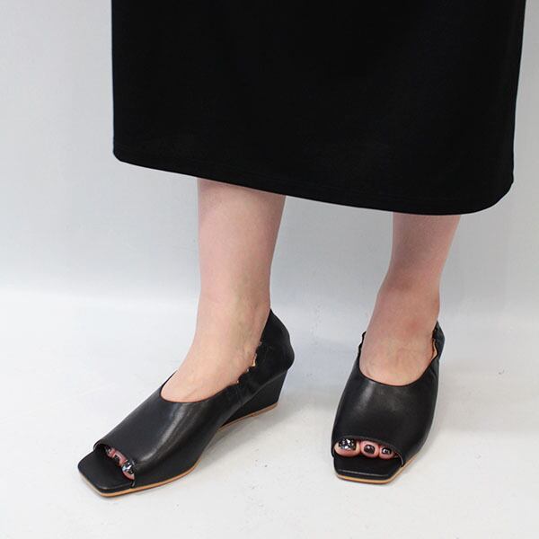 RIM.ARK Wedge sole square shoes 37-