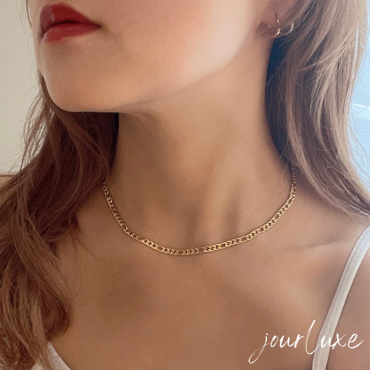 figaro chain necklace #N1014