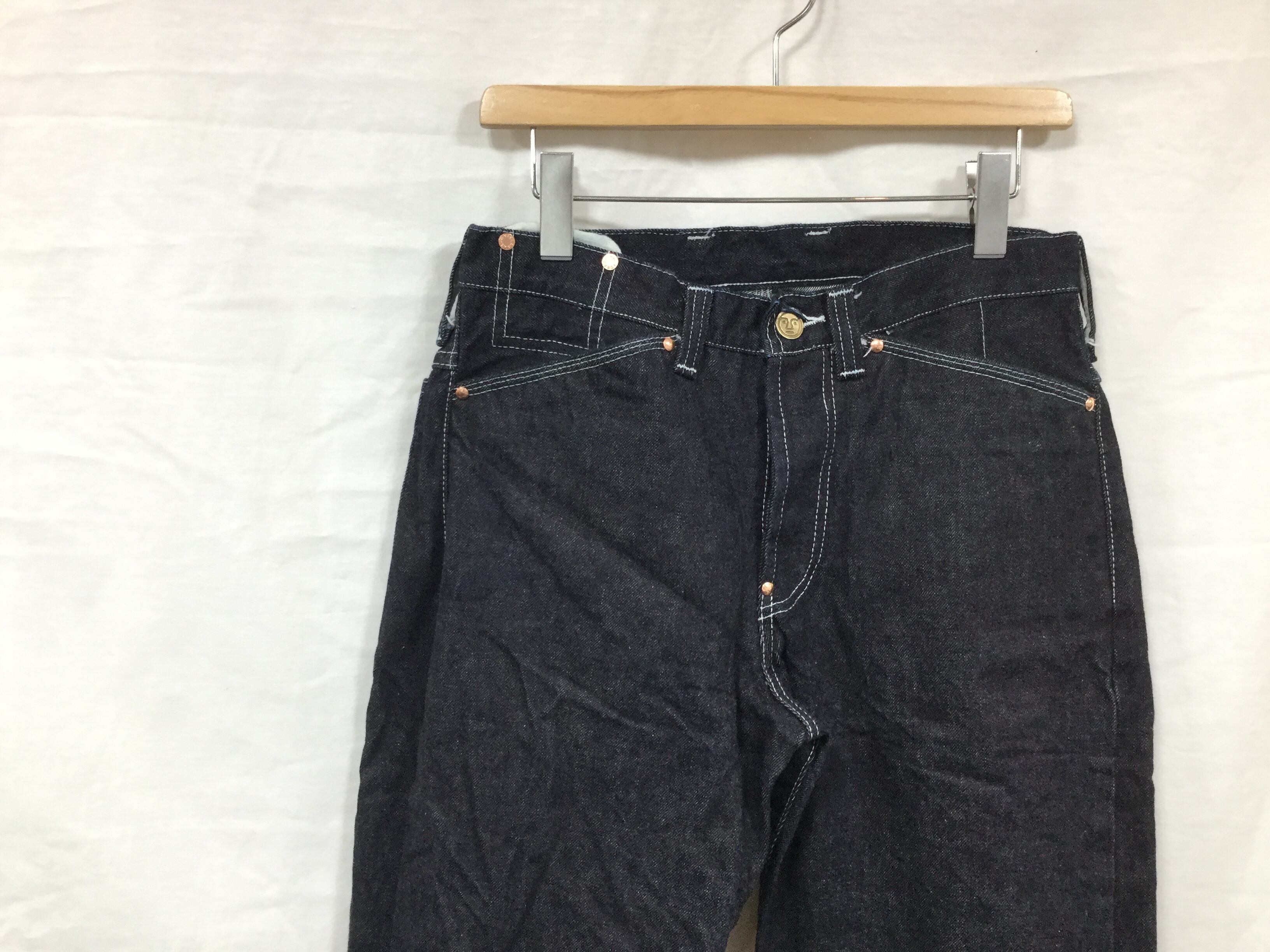 TENDER Co.TYPE130 TAPERED DENIM PANTS INDIGO/RINCED | Lapel TENDER Co.TYPE130 TAPERED DENIM PANTS INDIGO/RINCED | Lapel